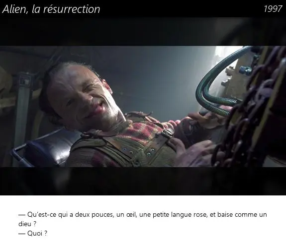 Vignette : Alien, la résurrection